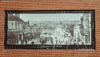 The supermarket chain Lidl commissioned Liverpoolâ€™s bespoke tile specialist, Tile Fire, to manufacture and install two bespoke tile murals depicting the townâ€™s history at their new store in Halstead, Essex.